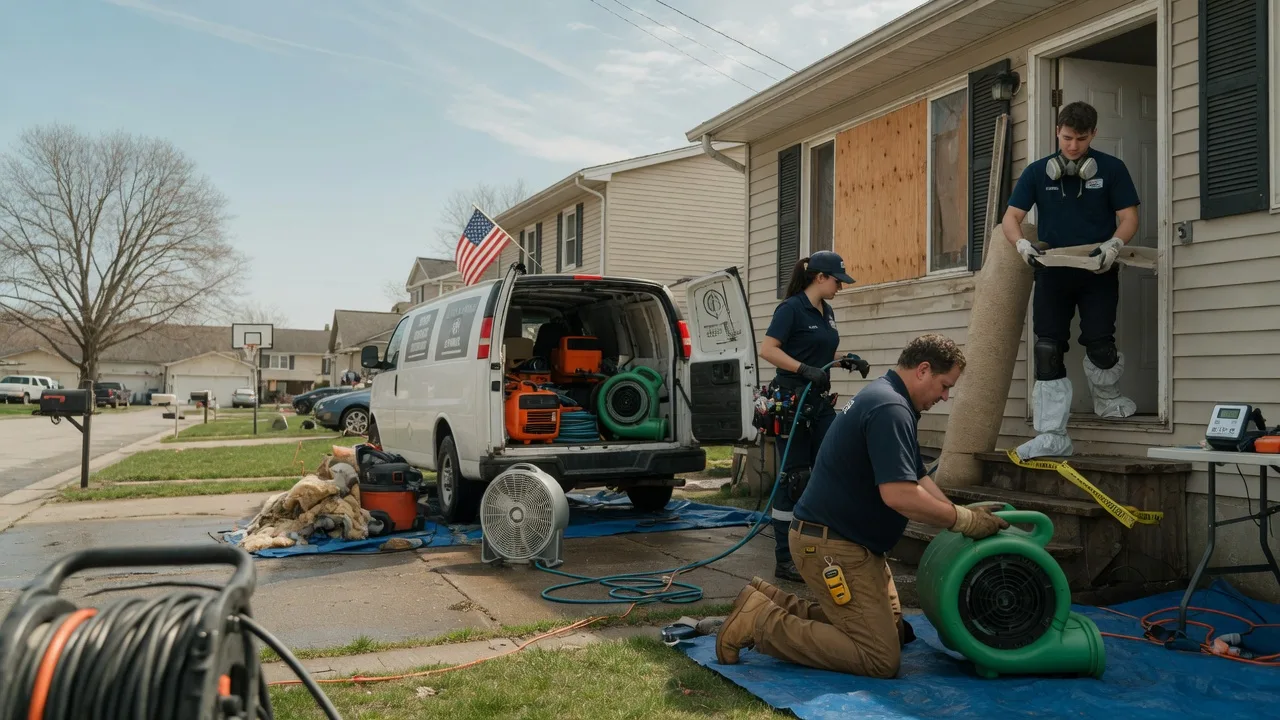Water Damage Restoration in Lagrange, ME near me